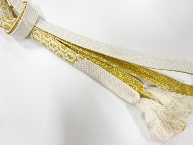 正絹　手組帯締め